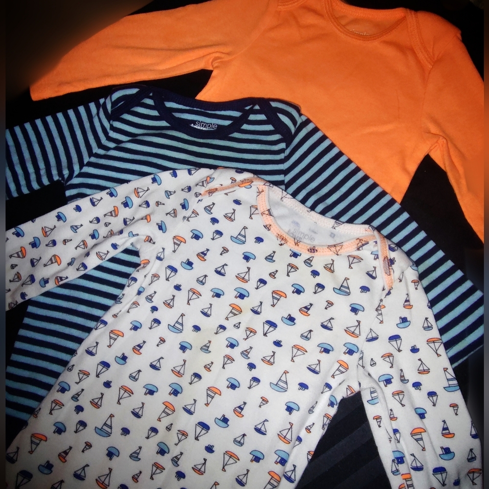 Carter's long sleeve Sailboat Bundle ⛵